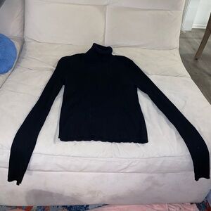 Black Zara Turtleneck
